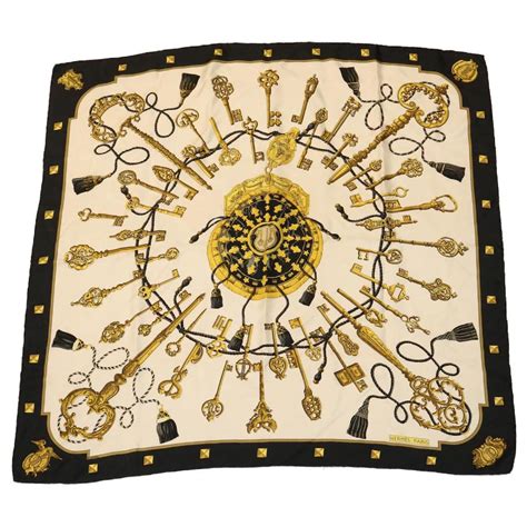 hermes scarf les cles|hermes paris scarf price.